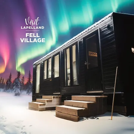 Fell Village 4 With A Mountain View, Fireplace, Sauna, Kitchen